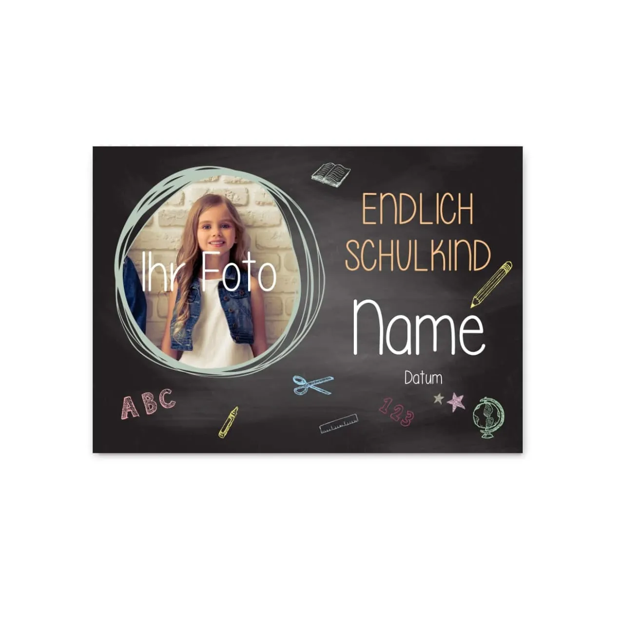 Fotobanner zur Einschulung