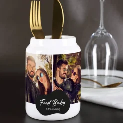Foto-Besteckhalter als tolle Tischdeko für Ihre nächste Familienfeier