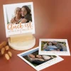 Fotohalter mit 13 Fotos inklusive Holzfuß