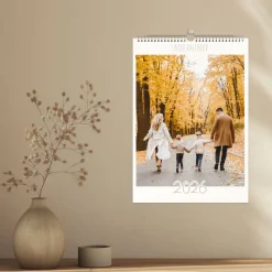 Fotokalender 2026 in verschiedenen Formaten mit Spiralbindung ideal als Weihnachtsgeschenk