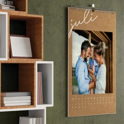 Fotokalender 2026 mit eigenen Fotos & Wunschtext personalisierbar in A3 oder A4 | Weihnachtsgeschenk