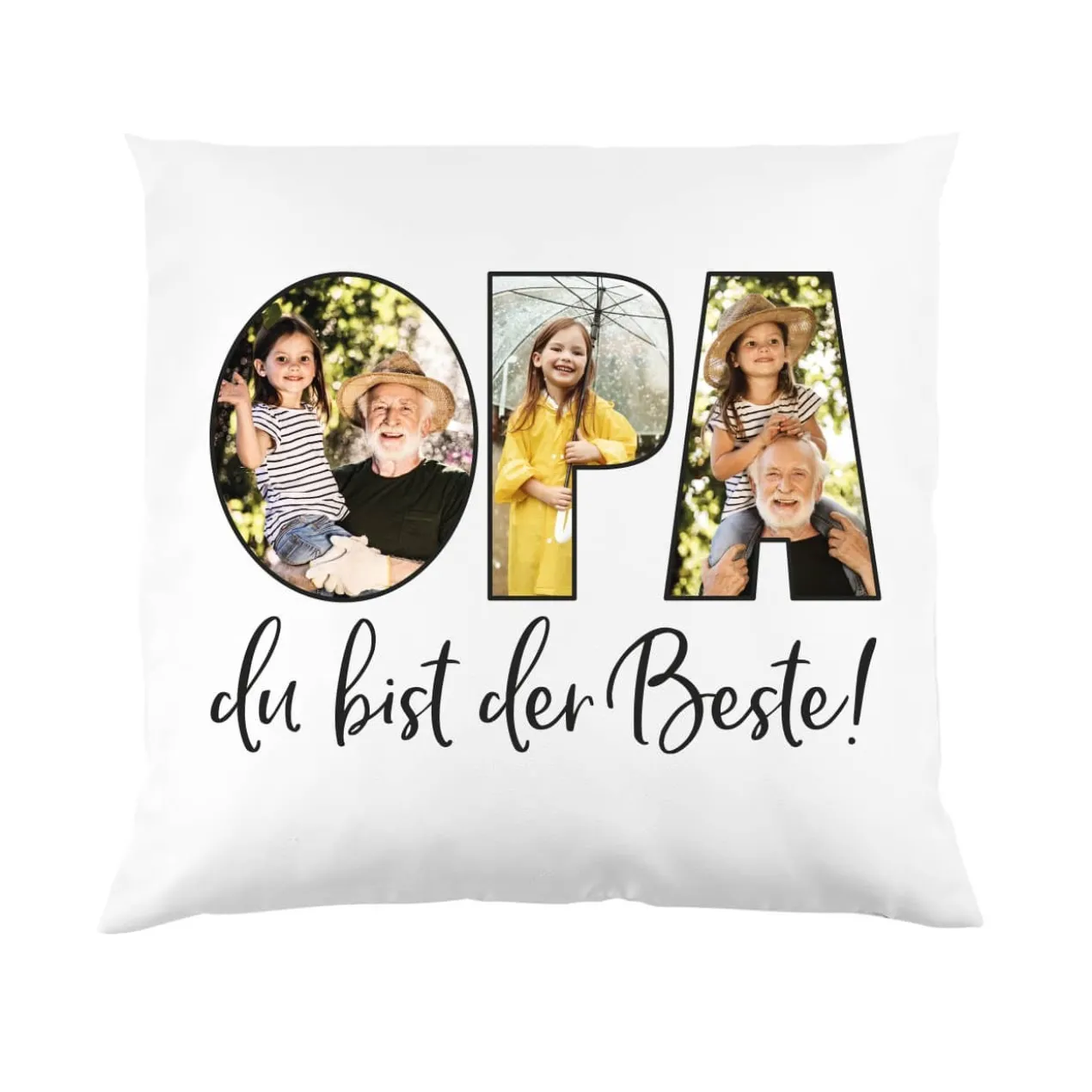 Fotokissen - Opa du bist der Beste!