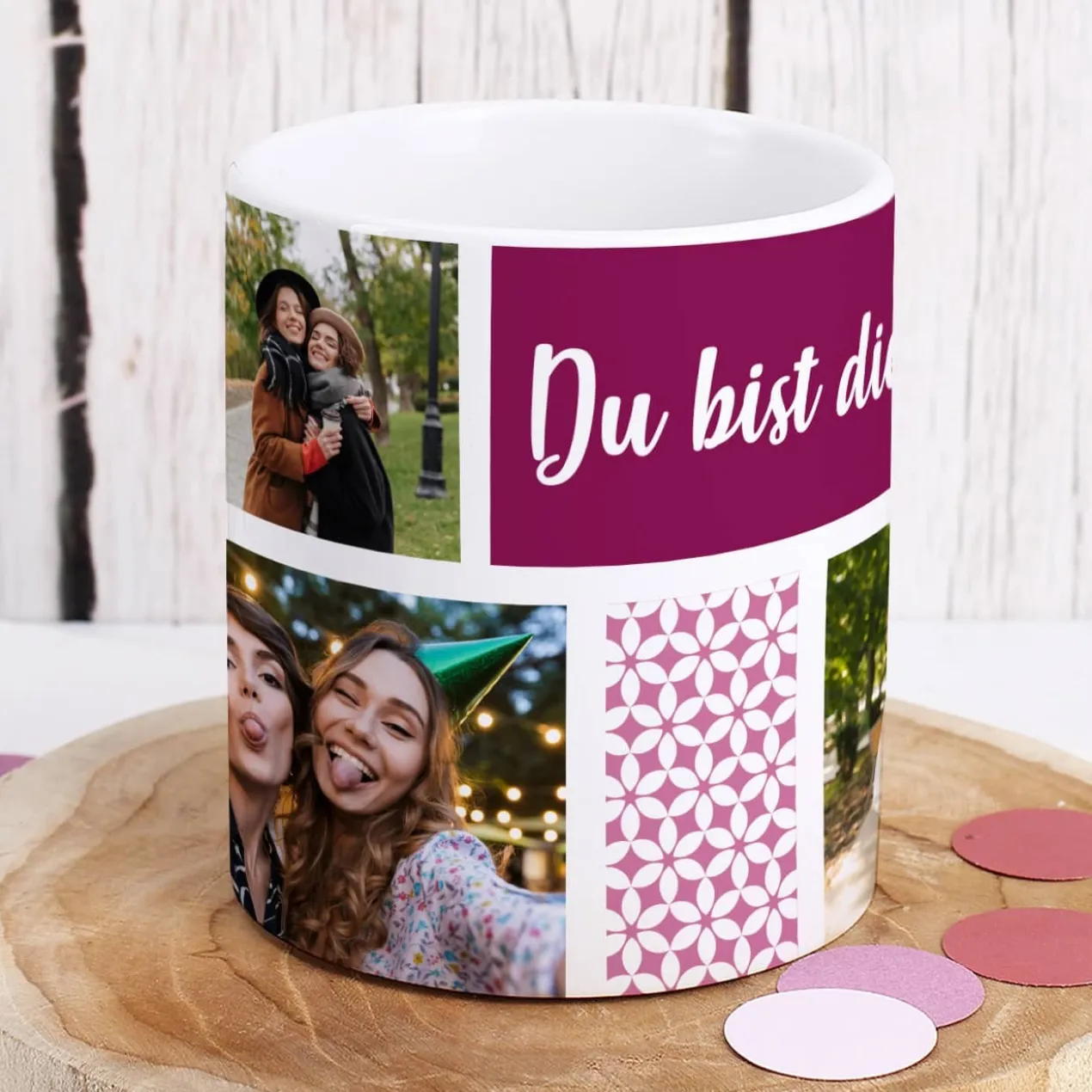 Fototasse für Mama, Oma oder die beste Freundin in 4 verschiedenen Designs