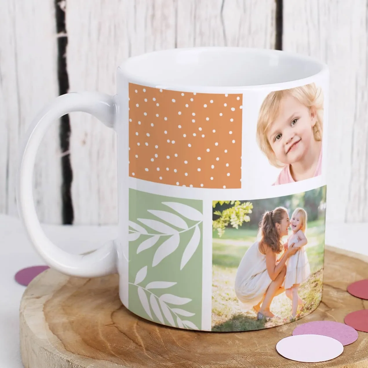 Fototasse für Mama, Oma oder die beste Freundin in 4 verschiedenen Designs