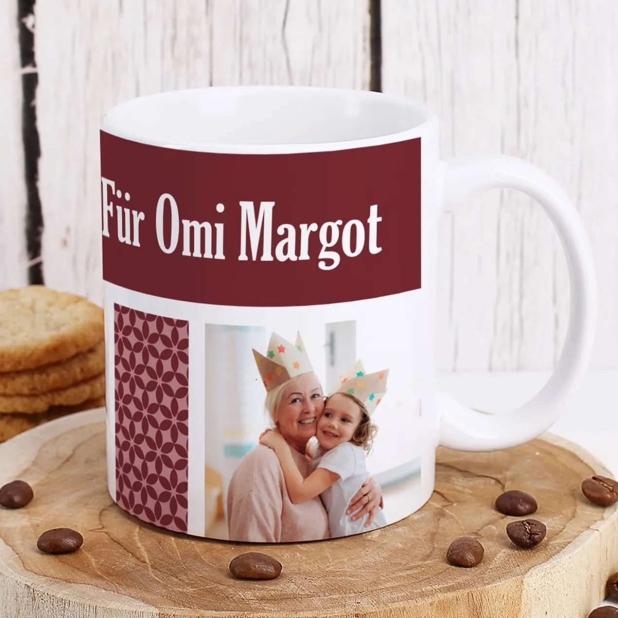 Fototasse für Mama, Oma oder die beste Freundin in 4 verschiedenen Designs