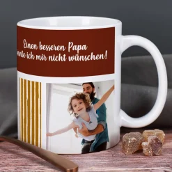 Fototasse für Papa, Opa oder Freund in 4 verschiedenen Designs