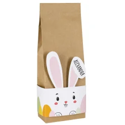 Früchtetee mit niedlicher Hasenbanderole
