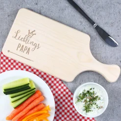 Frühstücksbrett "Lieblings..." mit Ihrem Wunschtext