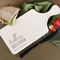 Frühstücksbrett "Lieblings..." mit Ihrem Wunschtext