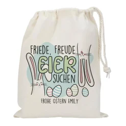 Friede, Freude, Eier suchen - Stoffsäckchen zu Ostern