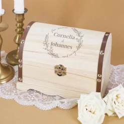 Für immer und ewig - Schatztruhe als Geldgeschenk zur Hochzeit