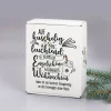 Für kuschlig warme Weihnachten - Geschenkset mit gravierten Glas und personalisierter Verpackung