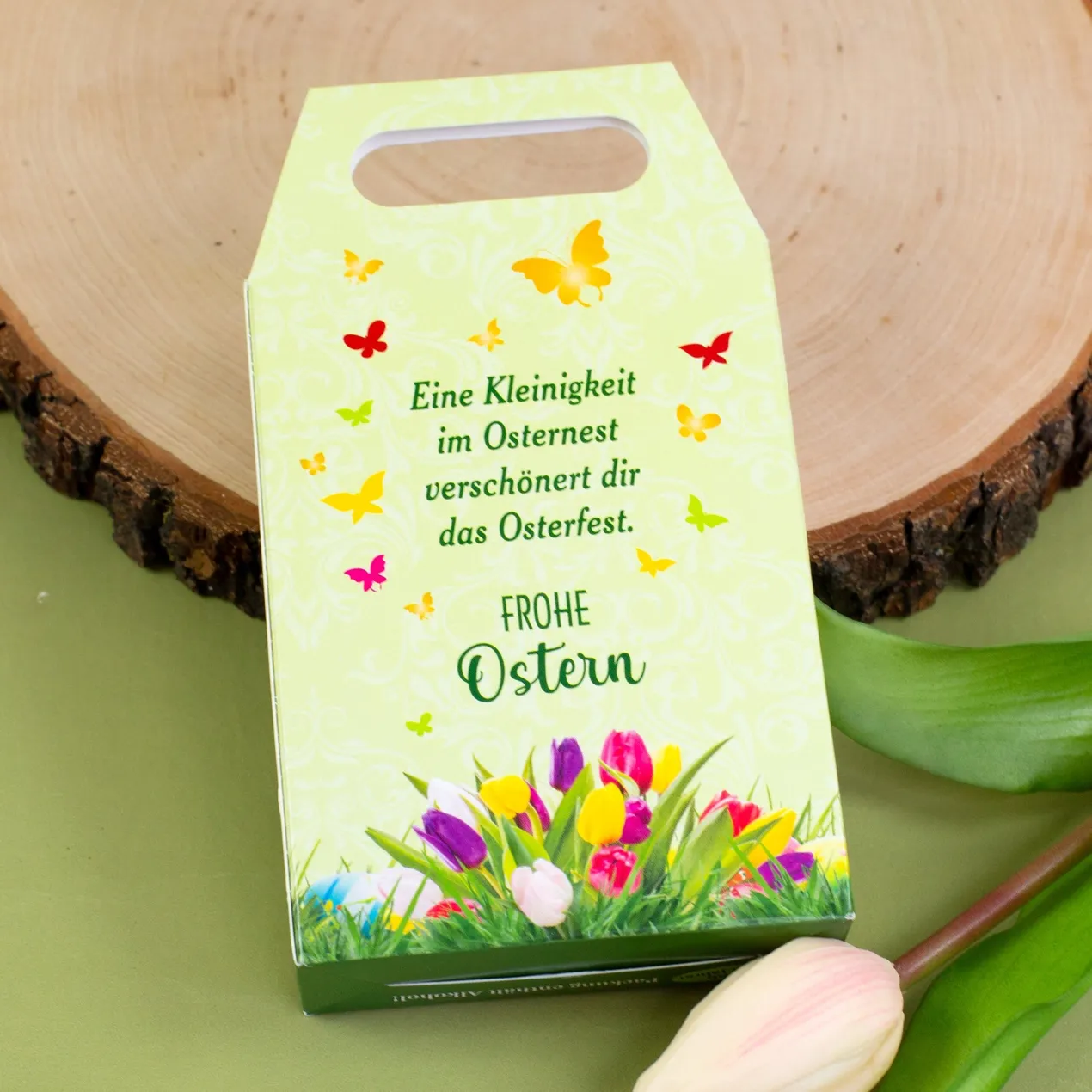 Frohe Ostern Likör 3er Set | Schoko-Sahne, Amarena-Kirsch & Nuss-Nougat