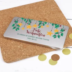 Frohe Weihnachten - Personalisierte Geschenkdose