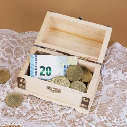 Frohe Weihnachten - Schatztruhe als Geldgeschenk in 3 Größen