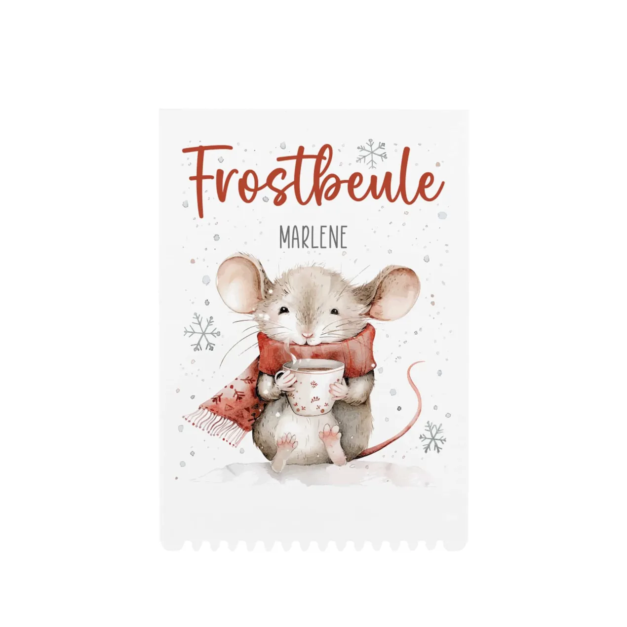 Frostbeule - Eiskratzer mit niedlichem Mausmotiv