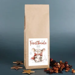 Frostbeule - Früchtetee mit Name personalisiert
