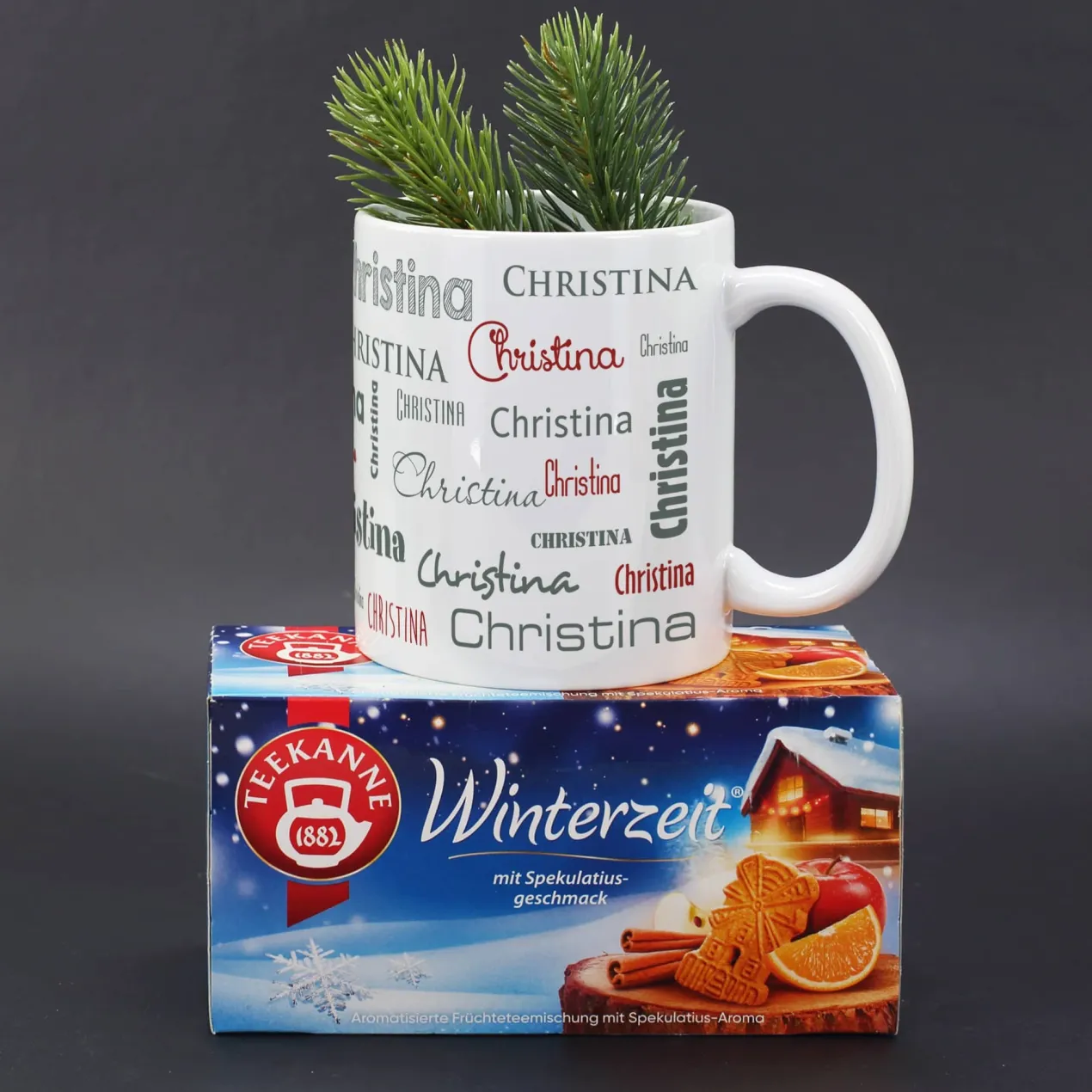 Frostbeule - Geschenkset mit Tee und Tasse und niedlichem Mausmotiv