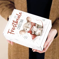Frostbeule - Geschenkset mit Tee und Tasse und niedlichem Mausmotiv
