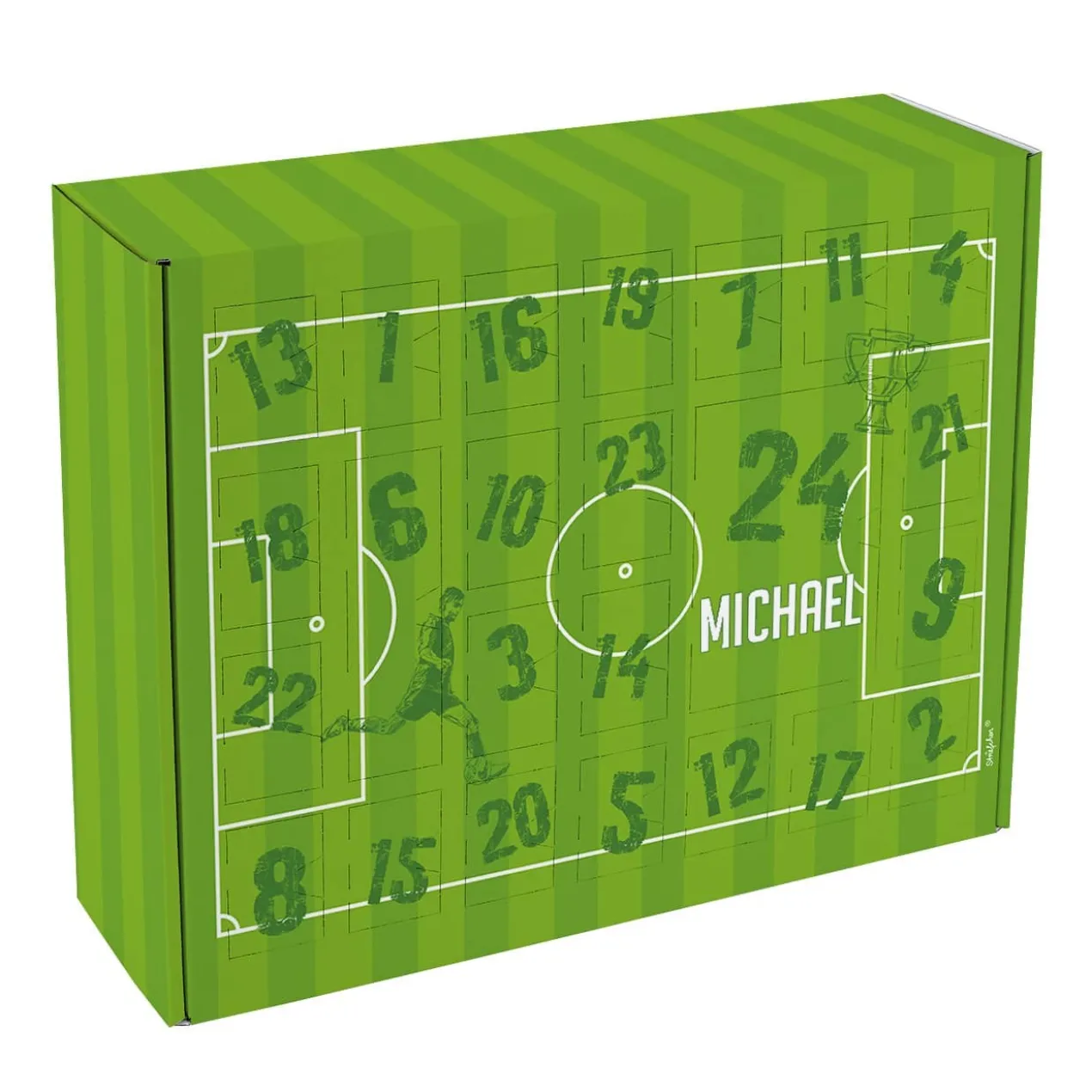 Fußball Adventskalender zum selber Füllen
