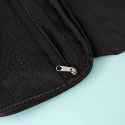 Fußball Kulturbeutel personalisiert mit Name | Waschtasche zum Aufhängen für Fußballer