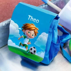 Fußball-Rucksack mit Name für kleine Ballfreunde