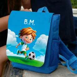 Fußball-Rucksack mit Name für kleine Ballfreunde