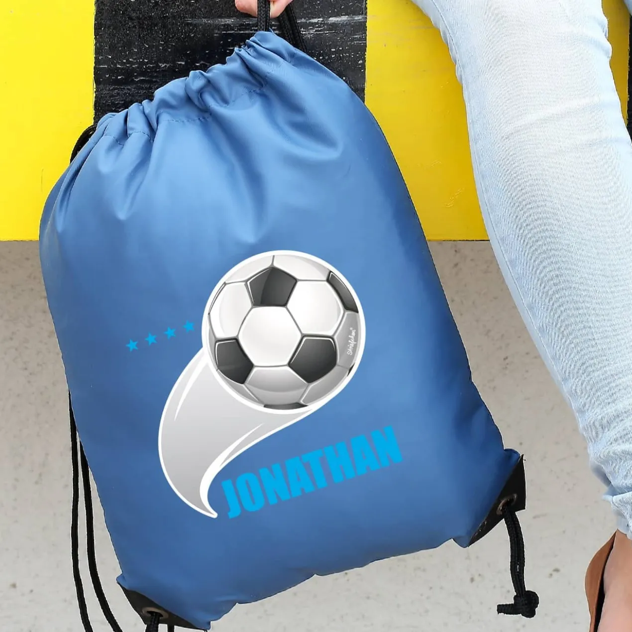 Fußball Sportbeutel mit Name