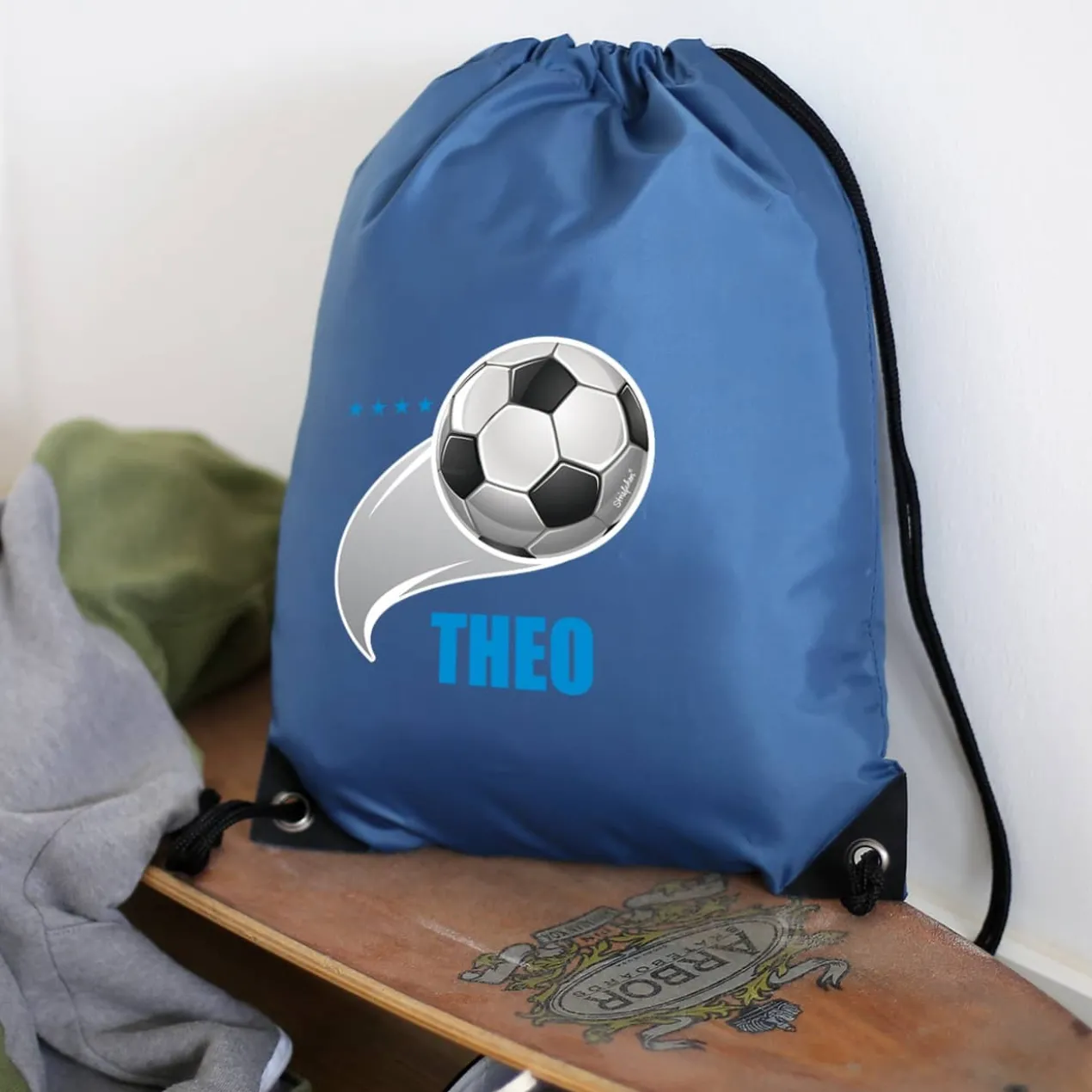 Fußball Sportbeutel mit Name