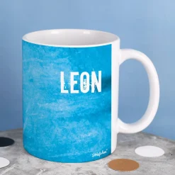 Fußball Tasse mit Namensaufdruck
