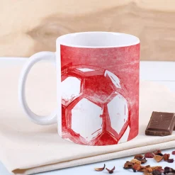 Fußball Tasse mit Namensaufdruck