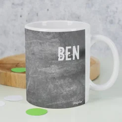 Fußball Tasse mit Namensaufdruck