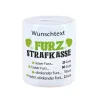Furz - Strafkasse, die Spardose mit Ihrem Wunschtext