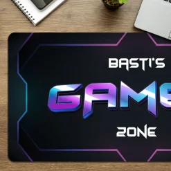 Gaming Mousepad XXL personalisierbar mit Name | Gamer Zone