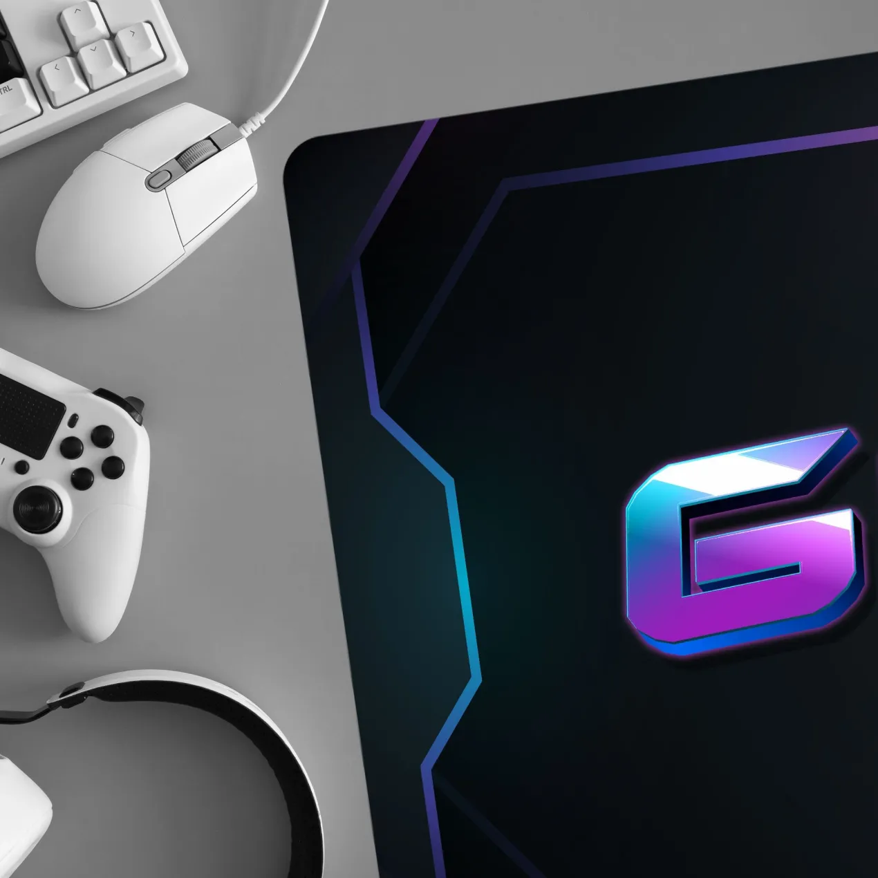 Gaming Mousepad XXL personalisierbar mit Name | Gamer Zone