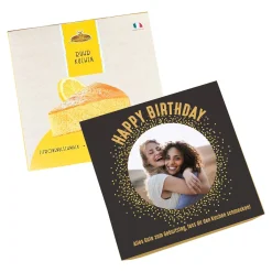 Geburtstagskuchen mit Foto und Wunschtext personalisiert | Happy Birthday Motiv