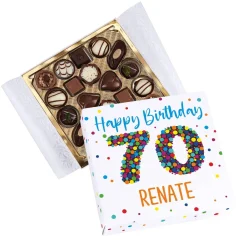 Geburtstagspralinen von Lindt zum 70. Geburtstag