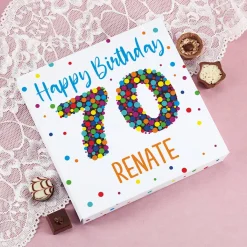 Geburtstagspralinen von Lindt zum 70. Geburtstag