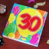 Geburtstagsservietten Ballon zum 30.