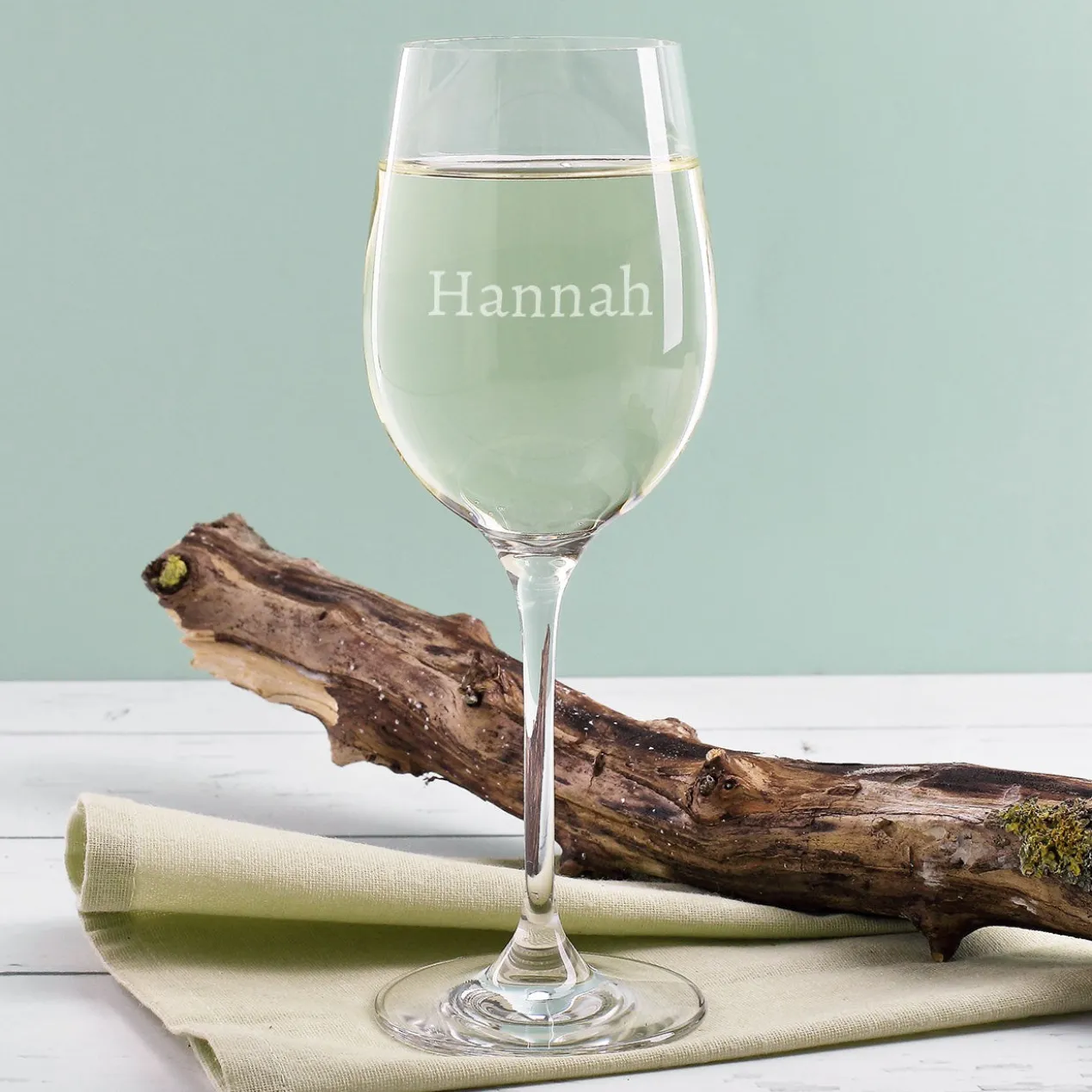 Geburtstagsset mit graviertem Glas, Wein und bedruckter Box