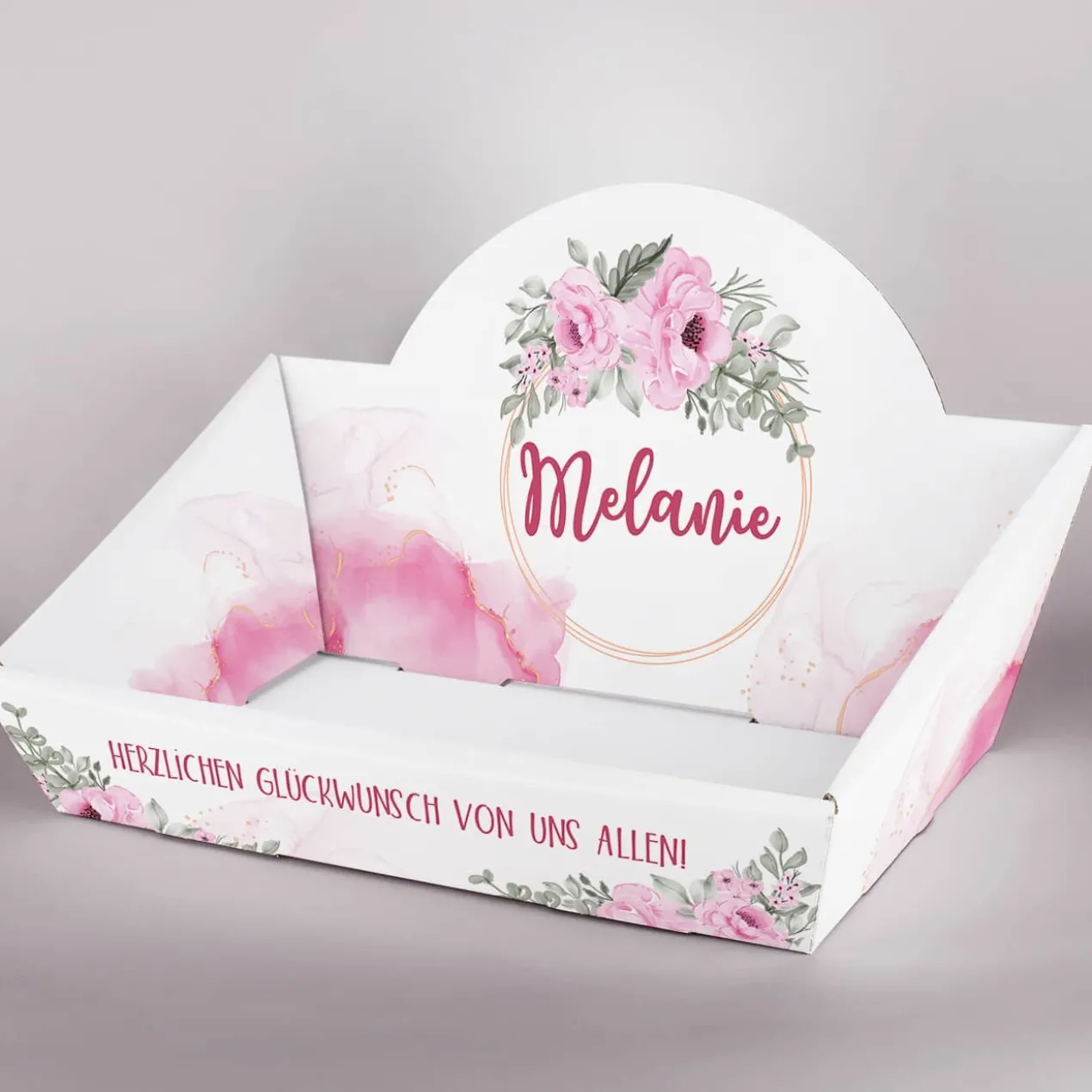 Gefüllter Geschenkkorb für Frauen