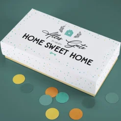 Geldgeschenk zum Hausbau oder Einzug, Explosionsbox Home Sweet Home