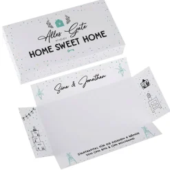 Geldgeschenk zum Hausbau oder Einzug, Explosionsbox Home Sweet Home