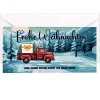 Geldgeschenk zu Weihnachten - Ziehkarte mit Pickup & Wunschtext
