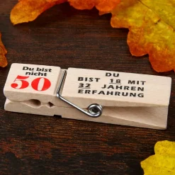 Geldklammer Du bist nicht 50...