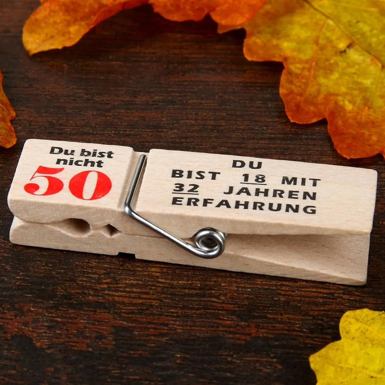 Geldklammer Du bist nicht 50...