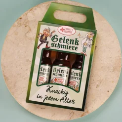 Gelenkschmiere - Likörbox für den Ruhestand