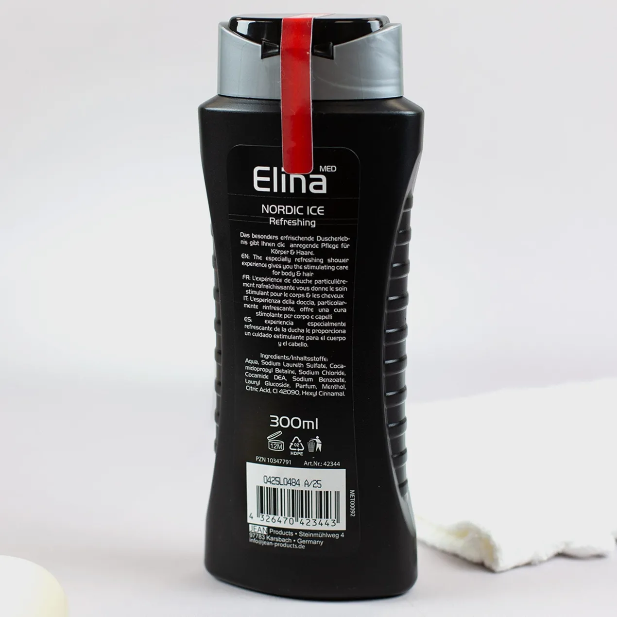 Gelenkschmiere Männer-Duschgel – Nordic Ice – 300 ml – Witziges Geschenk zum Ruhestand