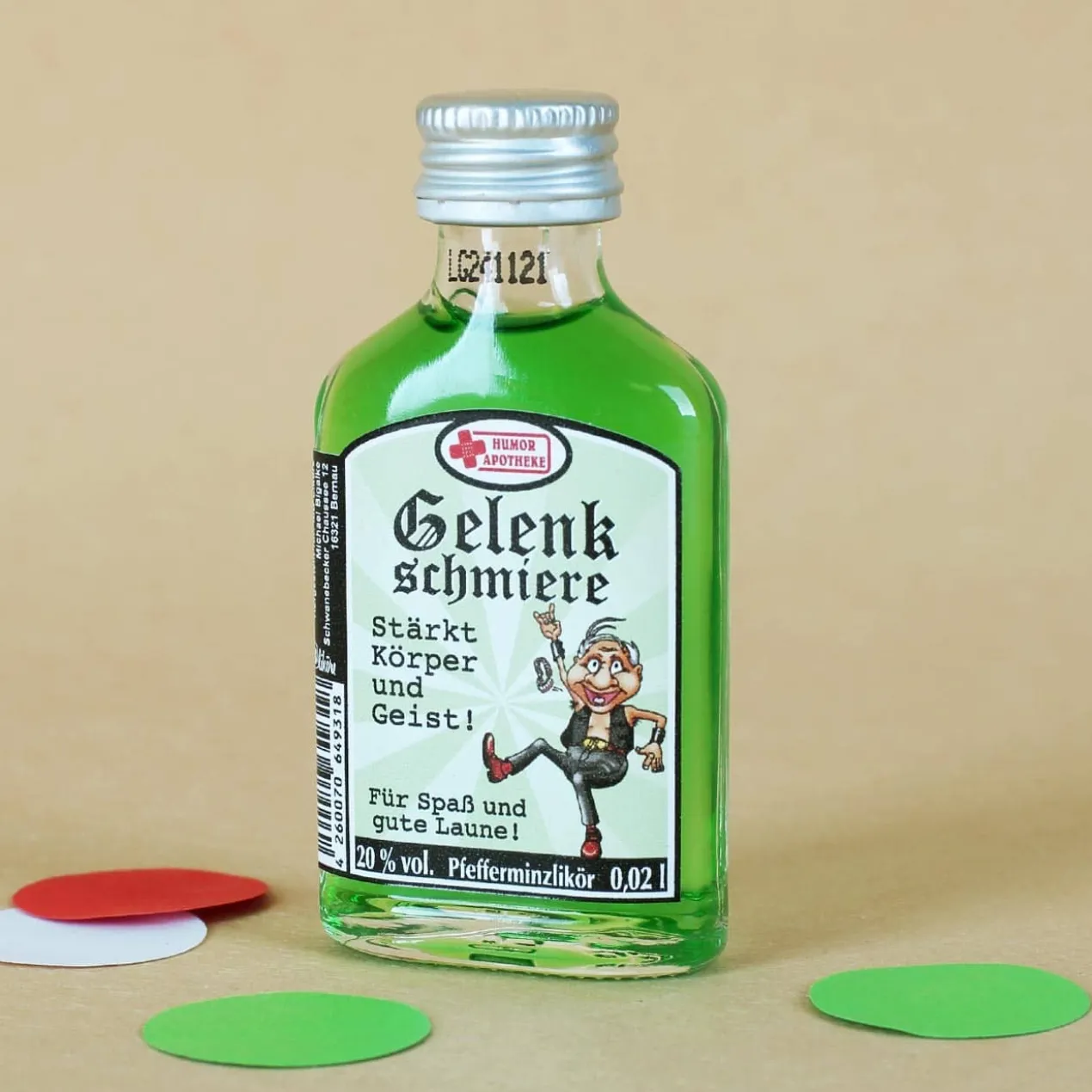 Gelenkschmiere - Pfefferminzlikör