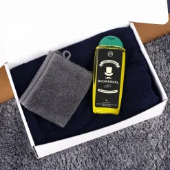 Gentleman - Wellnesspack mit Handtuch und Duschgel in Geschenkbox
